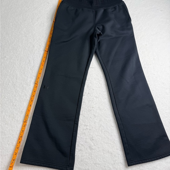 Under Armour Women’s Black Sweatpants Size M Elastic Waist Pockets Pre-Owned - Picture 9 of 9